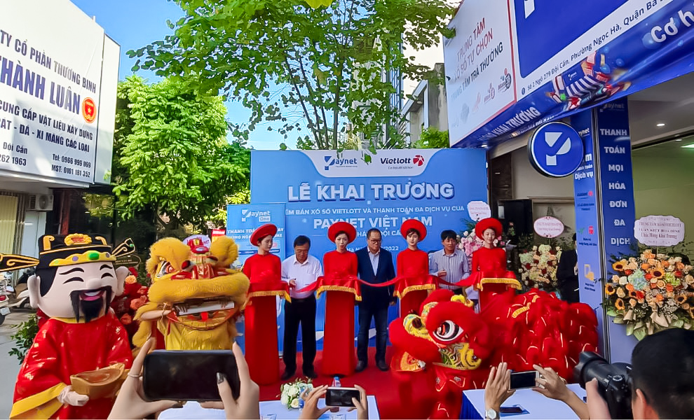 Paynet Việt Nam khai trương cửa hàng thanh toán hóa đơn - đa dịch vụ tại Hà Nội 